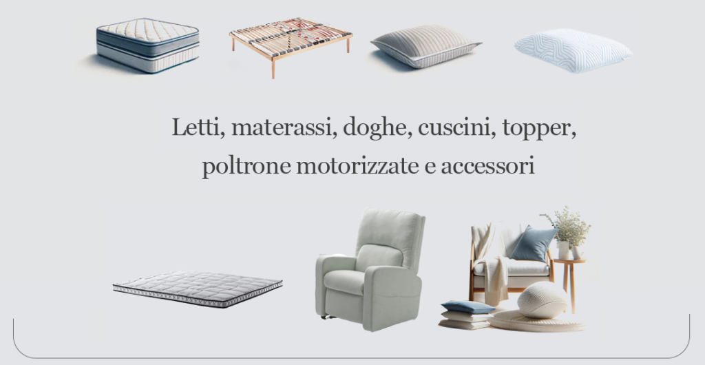 vendita materassi crema